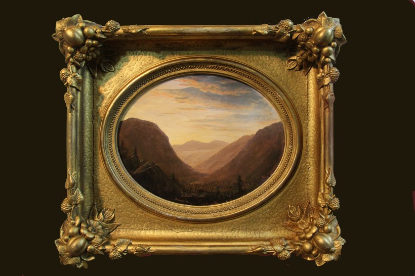 View from Elephant's head looking through Crawford Notch