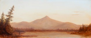 LaurenSansaricq_chocorua in the evening light_oil on panel 8x19in.