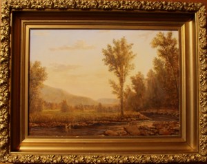 morning on the wild cat framed