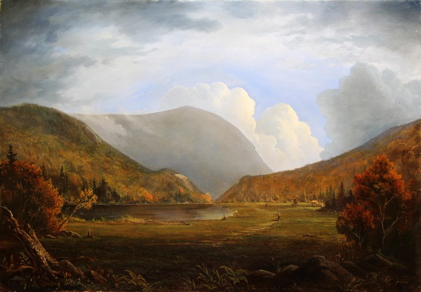 Crawford Notch _ Lauren Sansaricq_ Oil on paneWeb l
