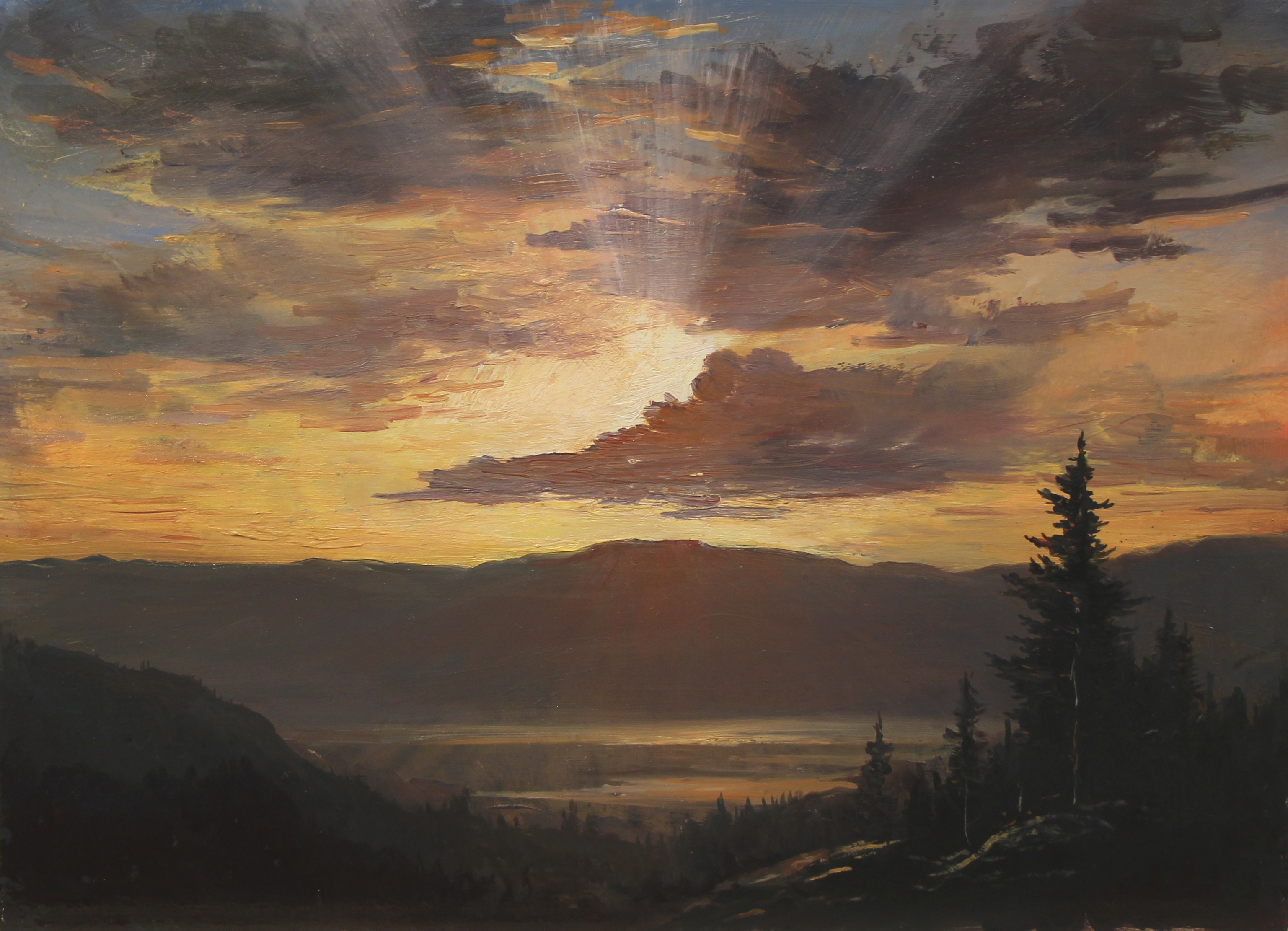19th century landscape painting