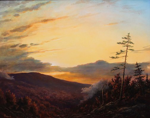 Lauren Sansaricq _ White Mountain Sunset_16in. x 20in_WEB
