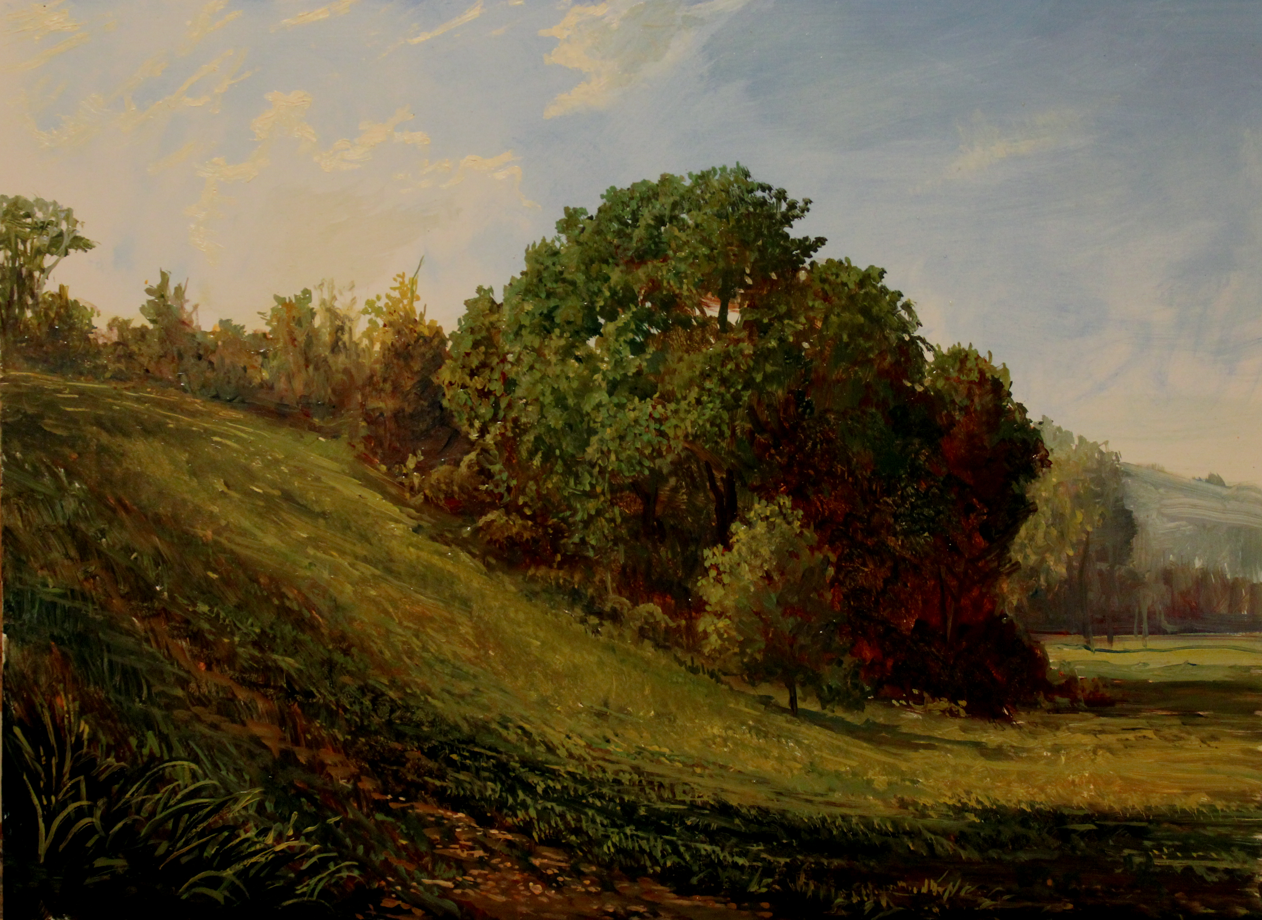Pastoral Scene in The Hudson Valley_9x12